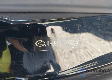 2005 Lexus Ls 430 z USA, uszkodzony, nr VIN JTHBN36F355000140